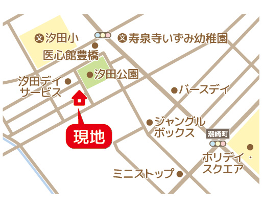 【ナビ住所】豊橋市牟呂町南汐田28-1(ラクラス豊橋南汐田)