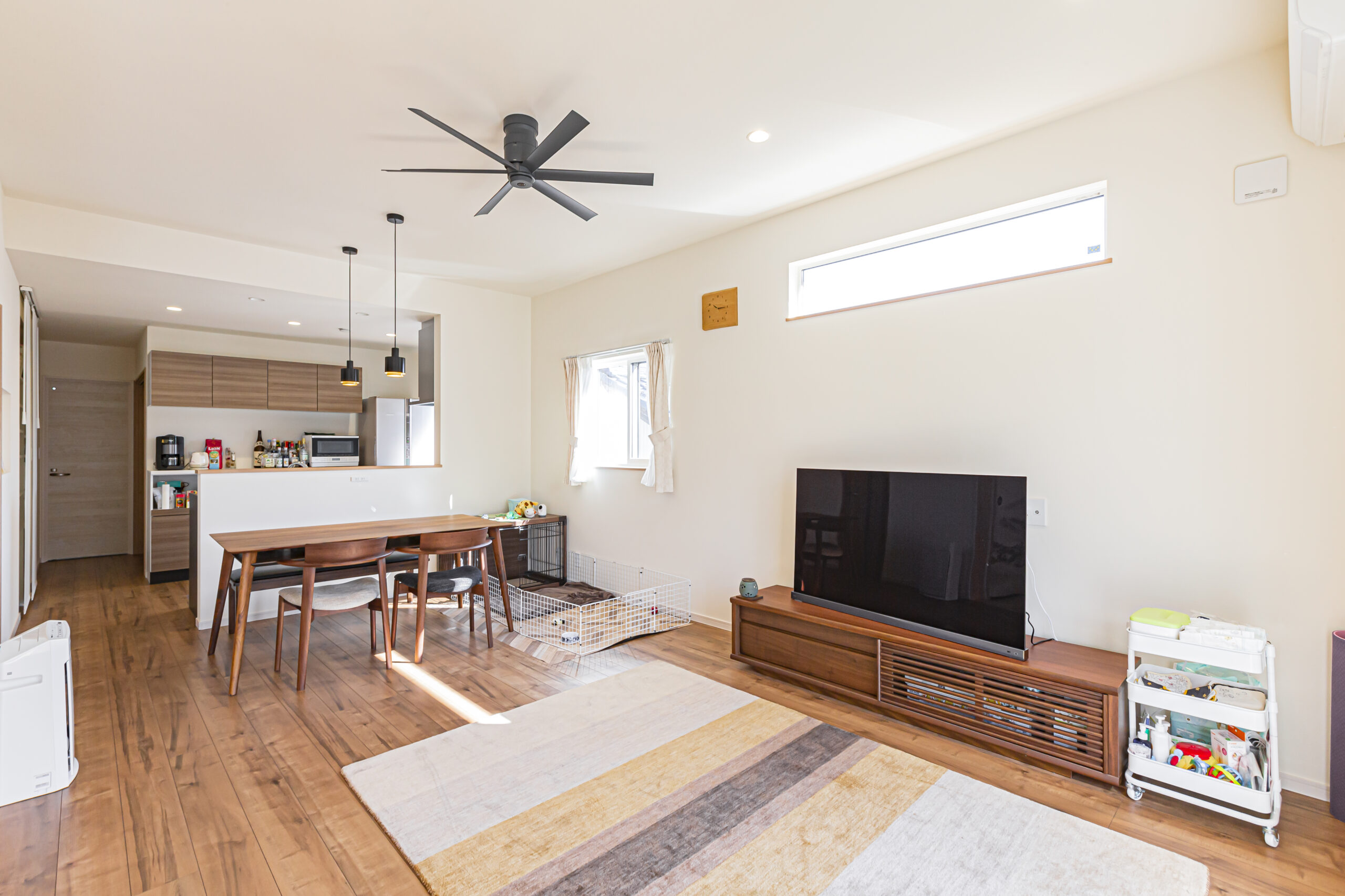 コンパクトで丁度いい暮らしが  実現できる平屋