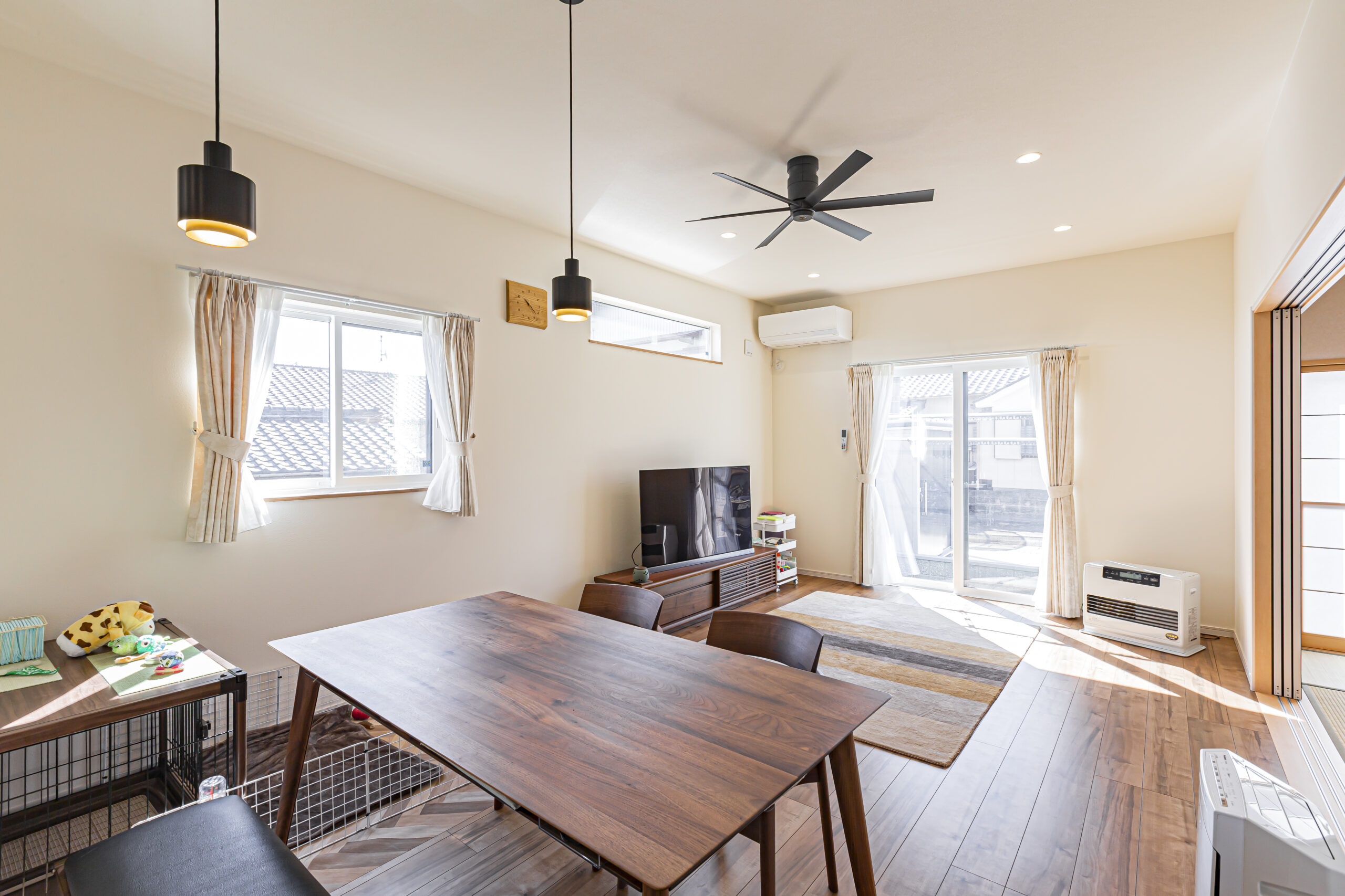 コンパクトで丁度いい暮らしが  実現できる平屋