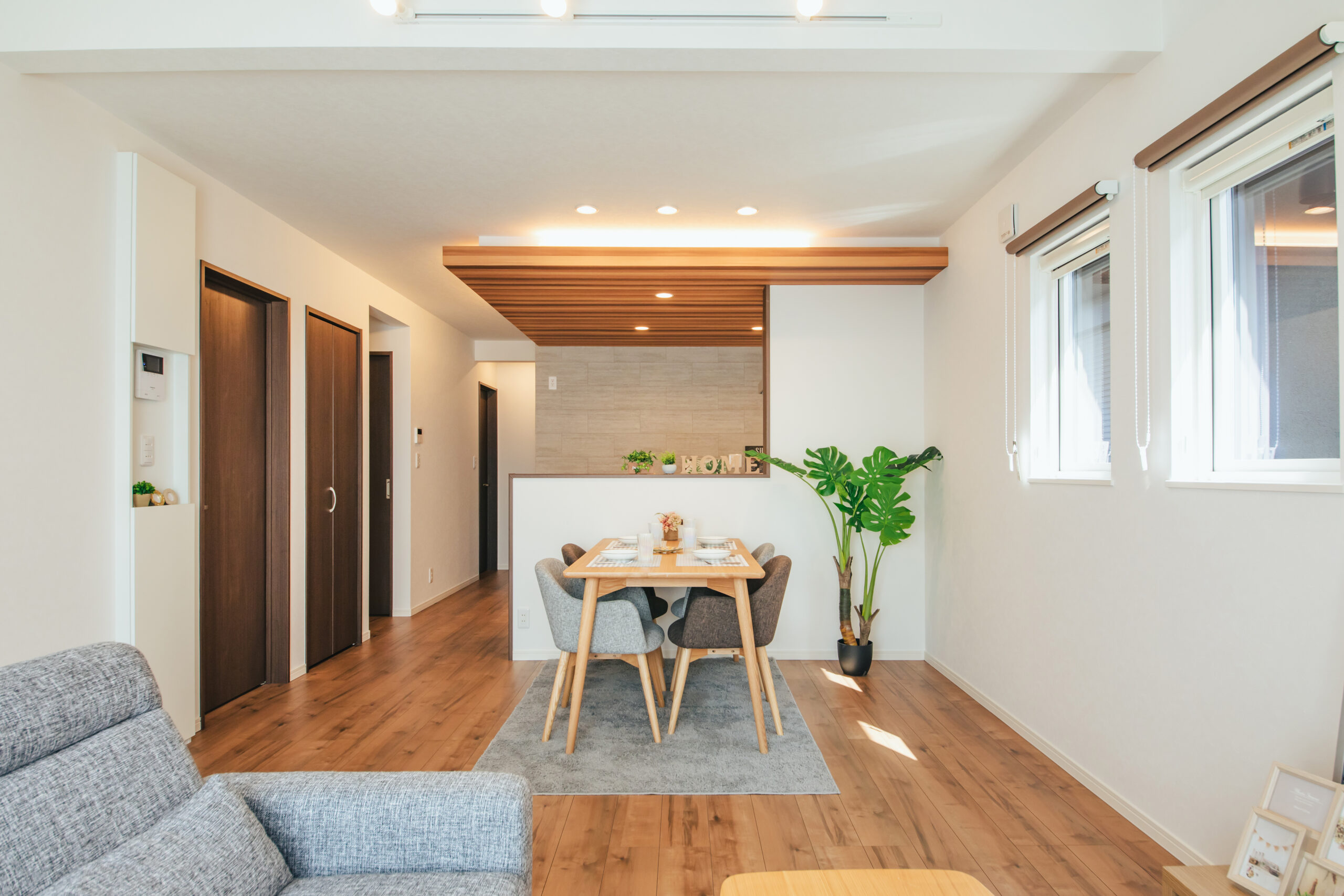 ホテルライクな生活が叶う家