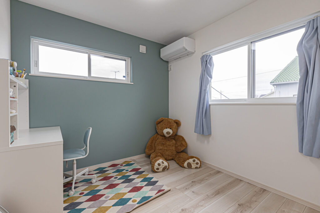 家事ラク動線な笑顔溢れるオシャレなお家　子ども部屋