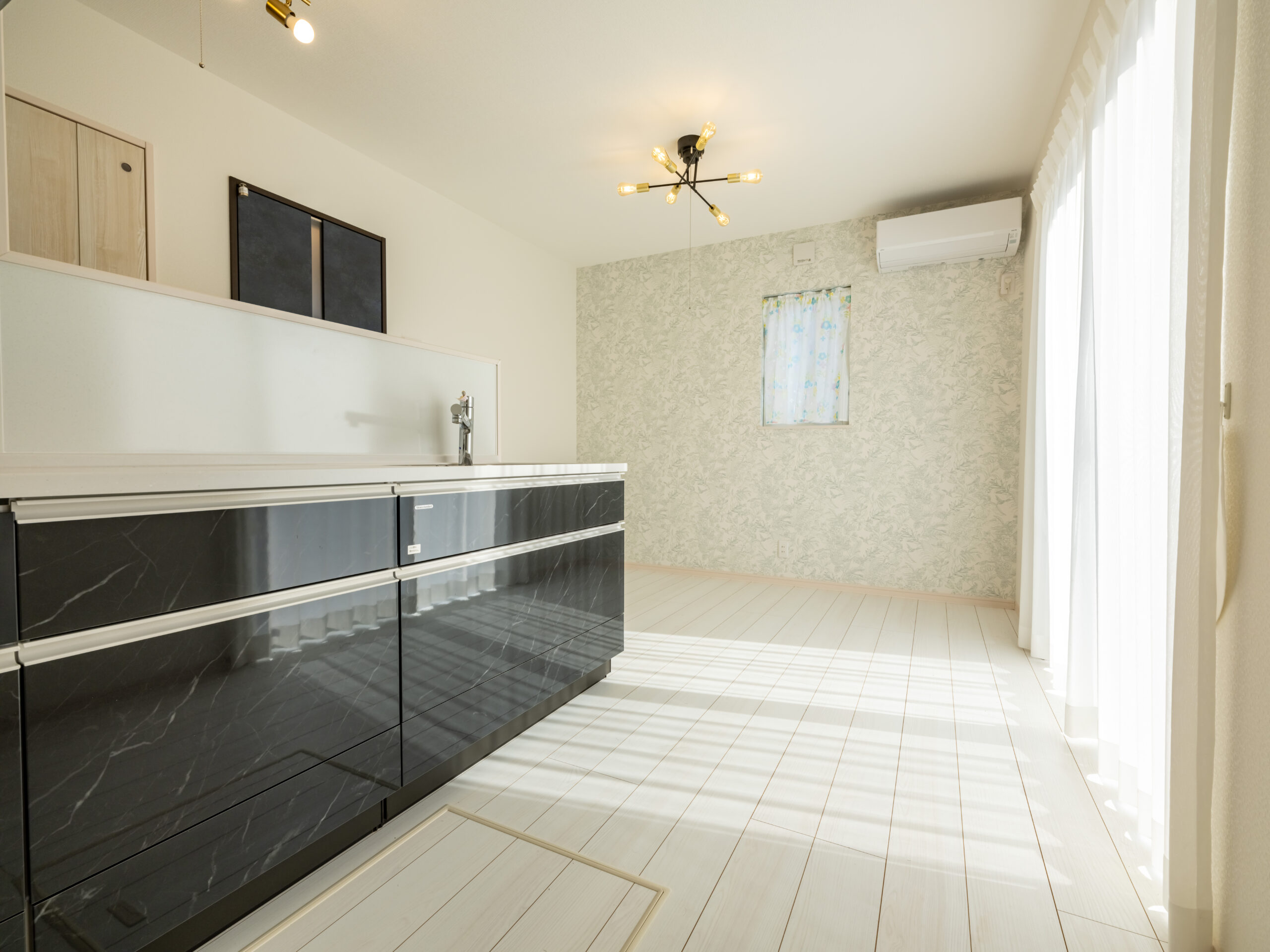 榛原郡の2階建て注文住宅実例｜リビング