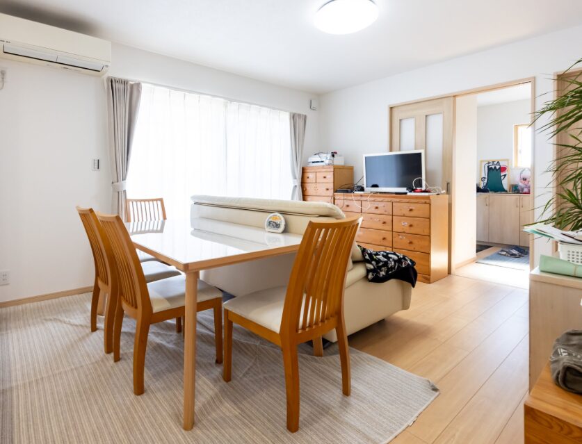 明るく開放的なLDKがある平屋
ダイニング