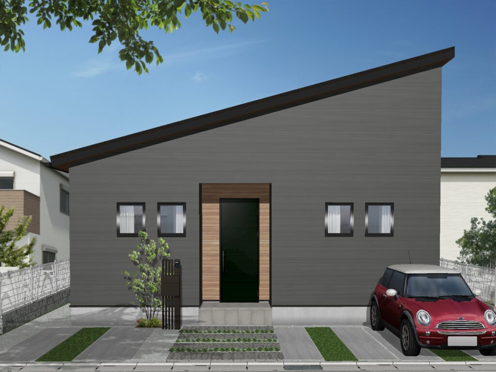 販売開始！【掛川市中央3丁目】平屋モデル建築中！