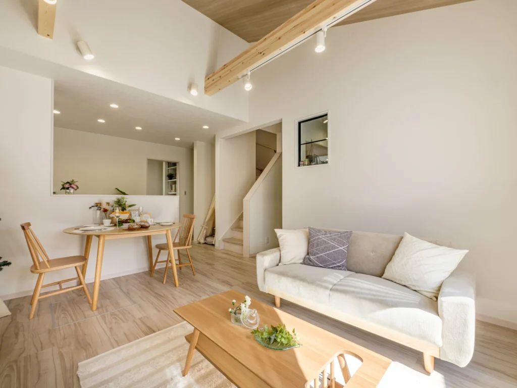 富士市の平屋注文住宅リビング