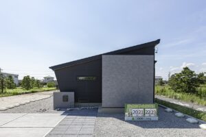 23坪 インダストリアルデザインの平屋