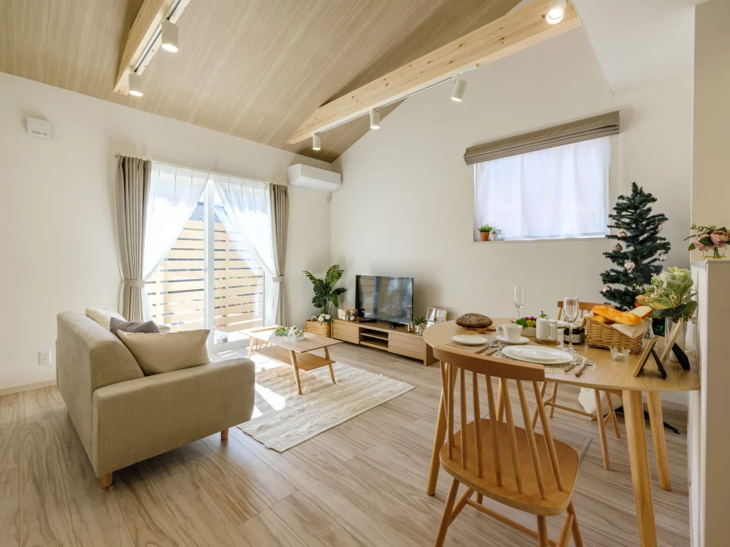 富士市の平屋注文住宅リビング