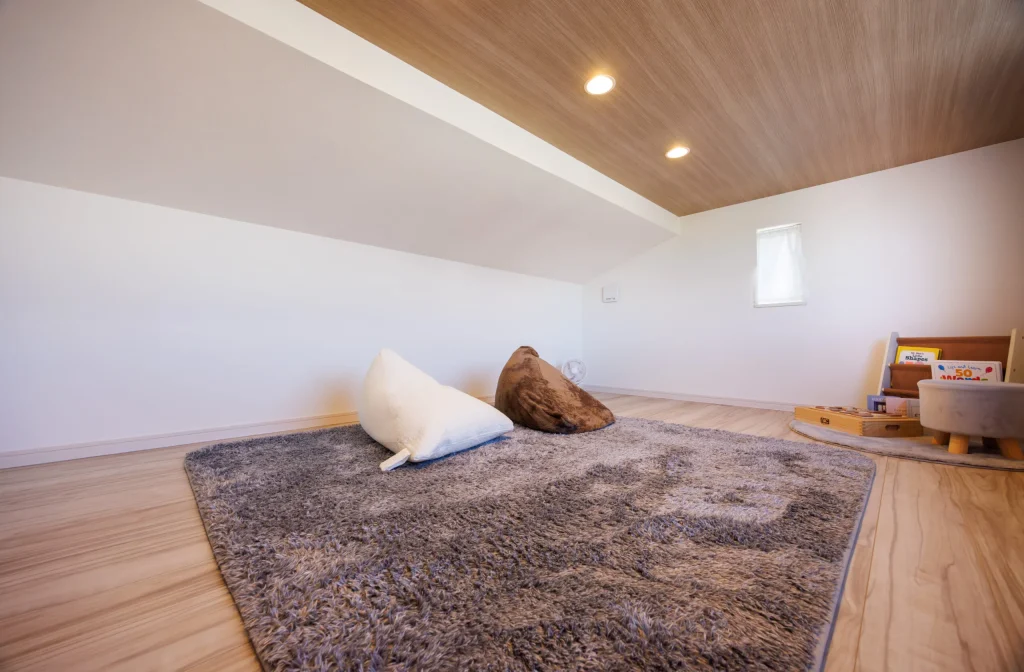 富士市の平屋注文住宅のロフト