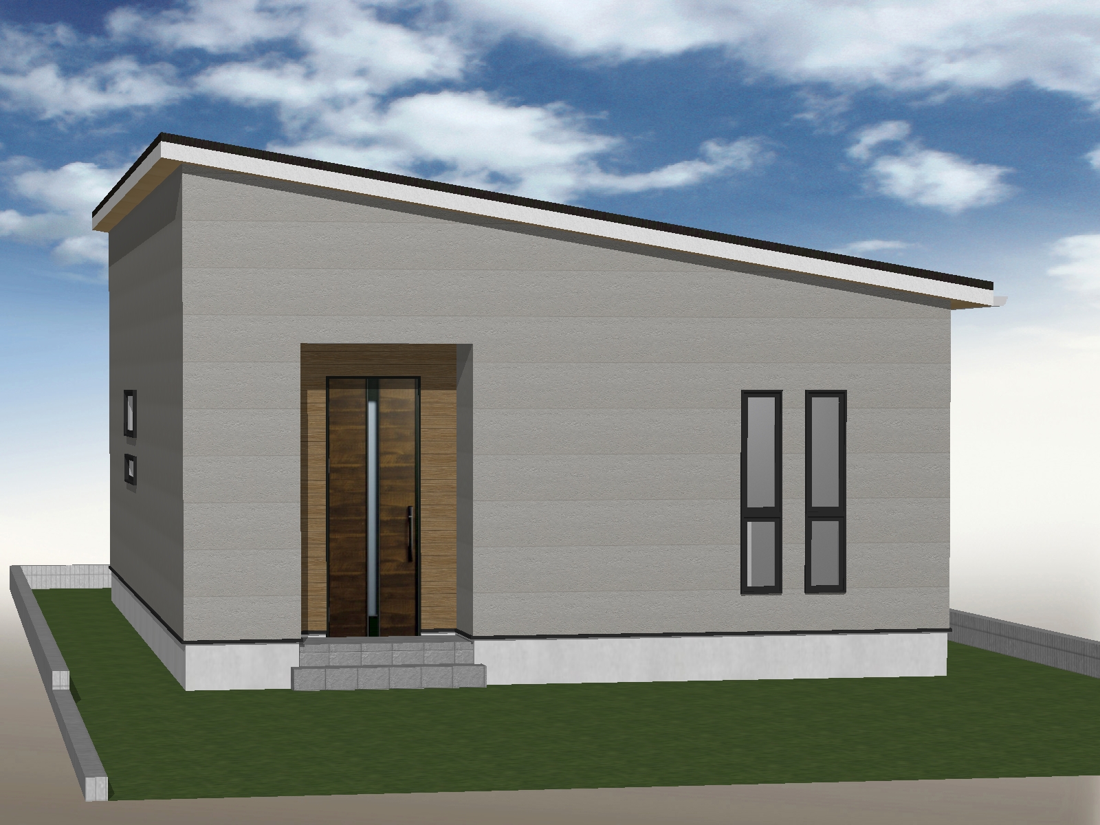 平屋パース（案）