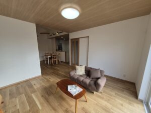 家族がつながる、スキップフロアの家