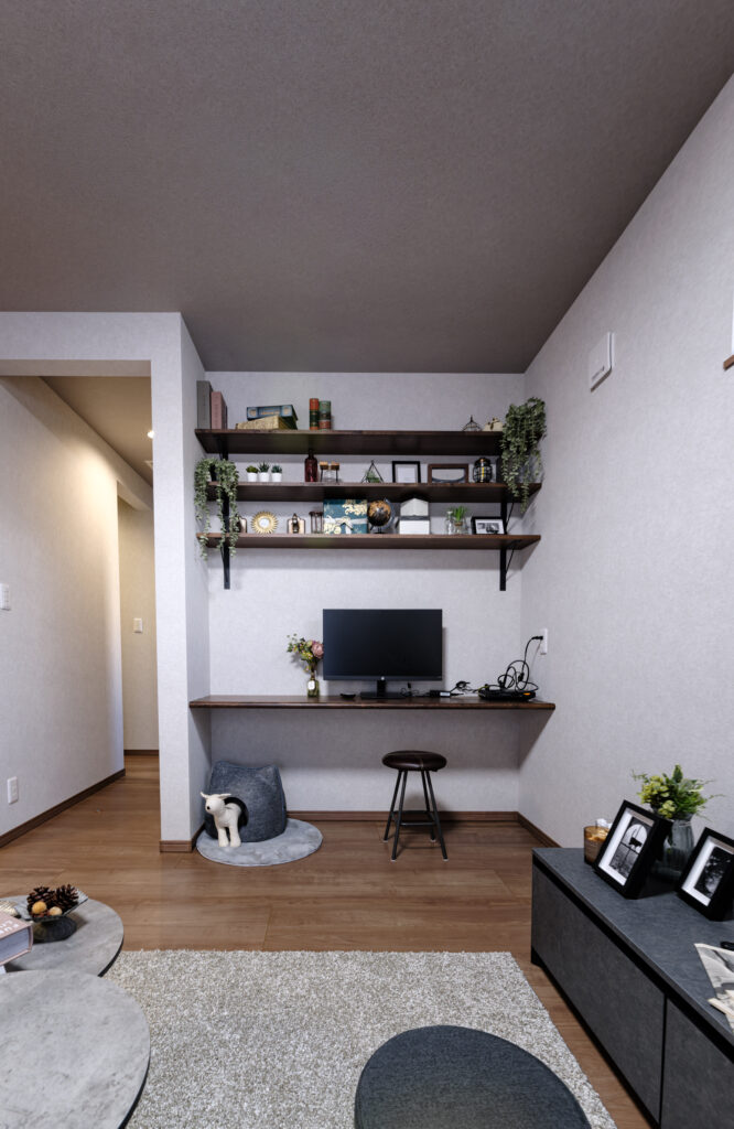 モノトーンでまとめたかっこいい平屋~藤枝店~