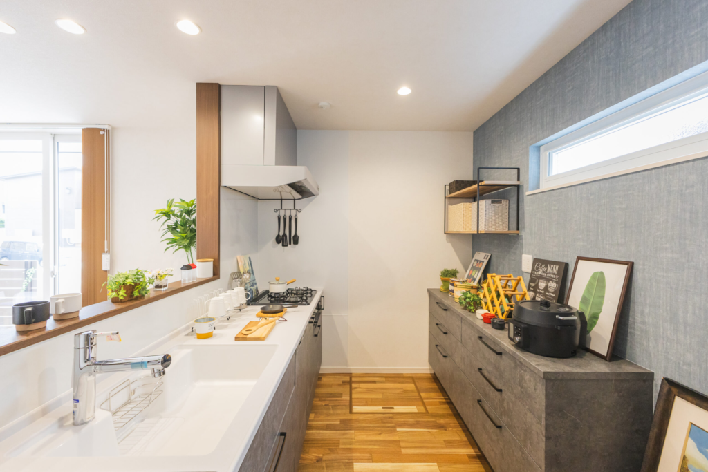 自然と繋がるウッドデッキのある平屋
掛川店/
平屋生活
キッチン