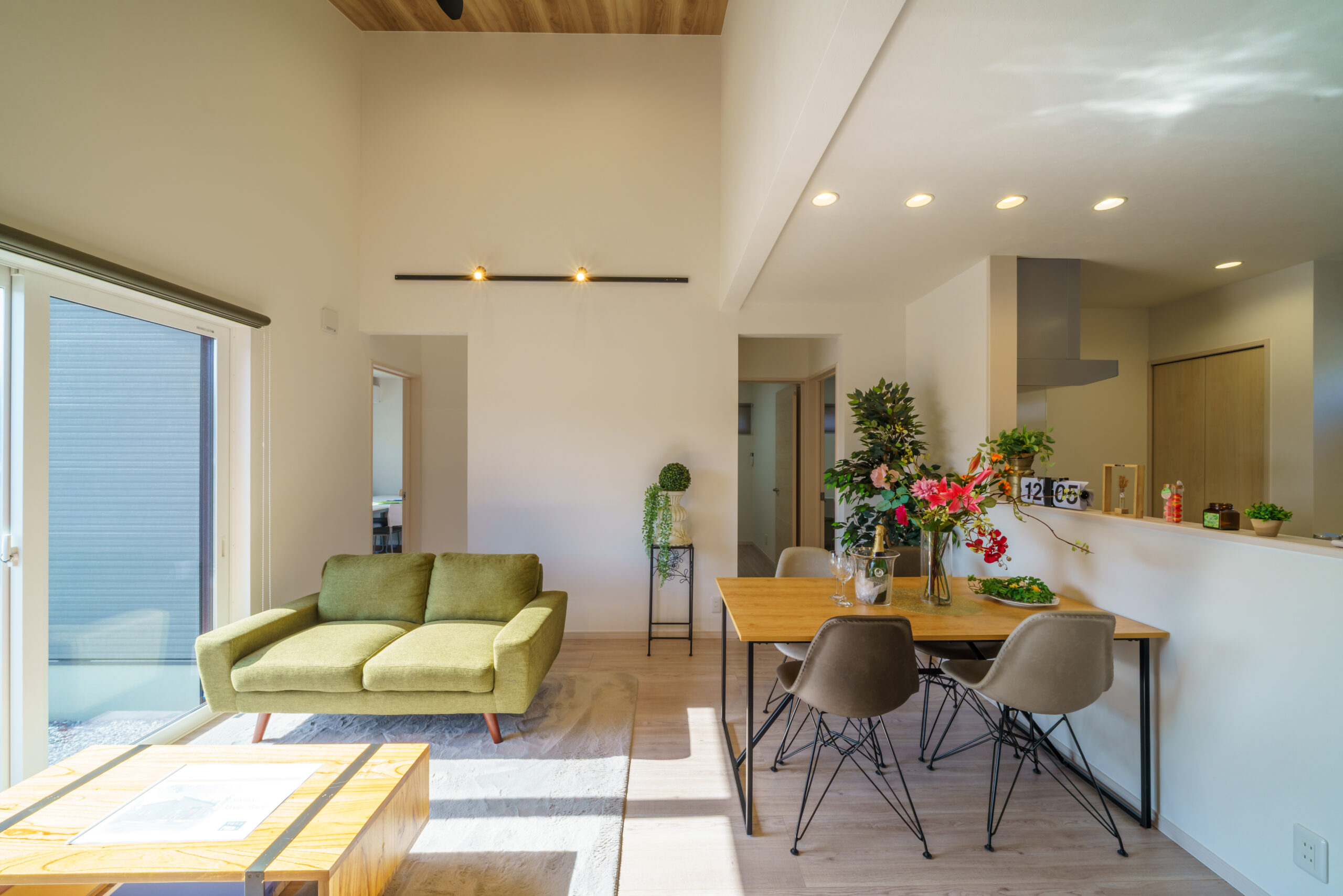 家族と寄り添う時間の増える平屋