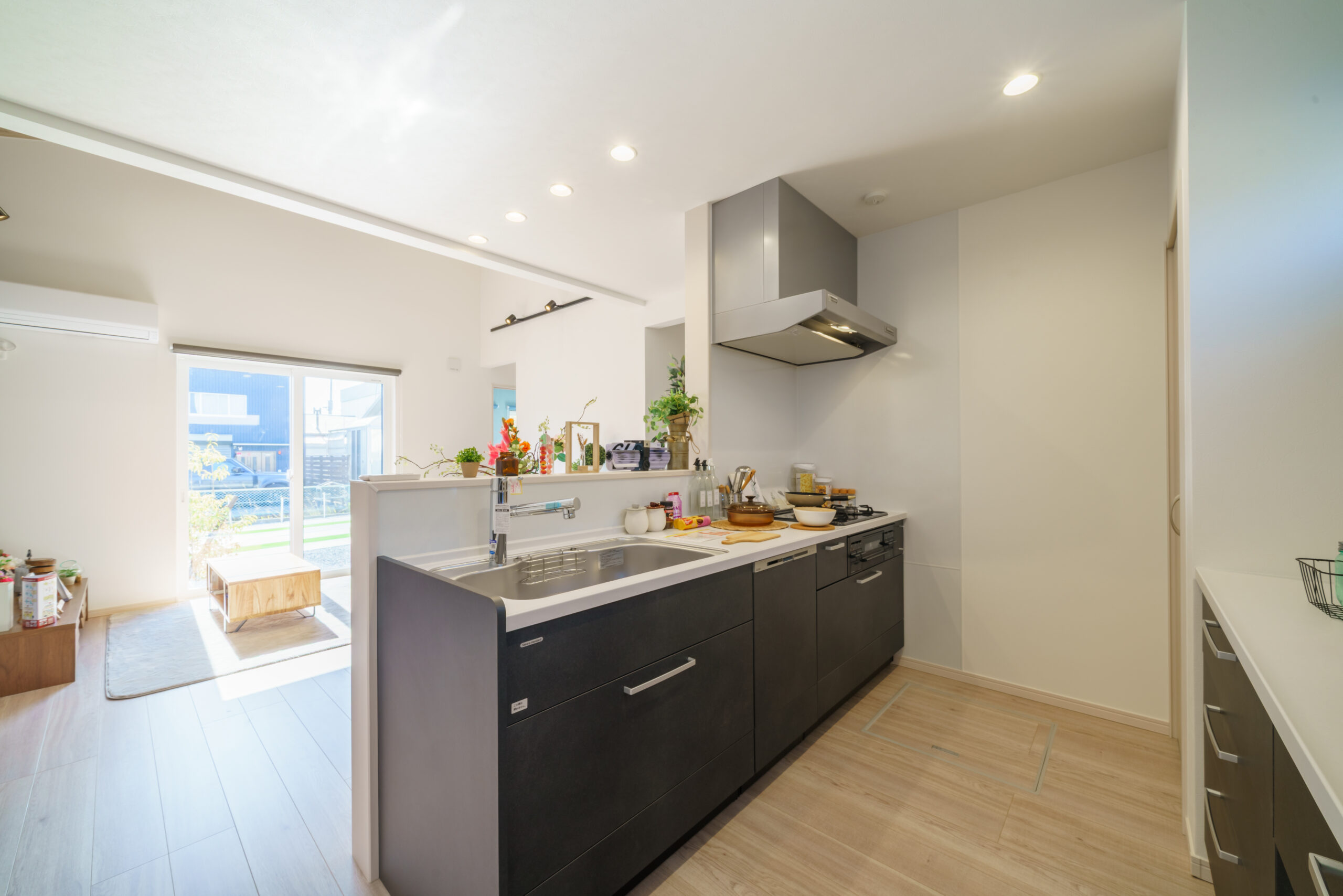 家族と寄り添う時間の増える平屋