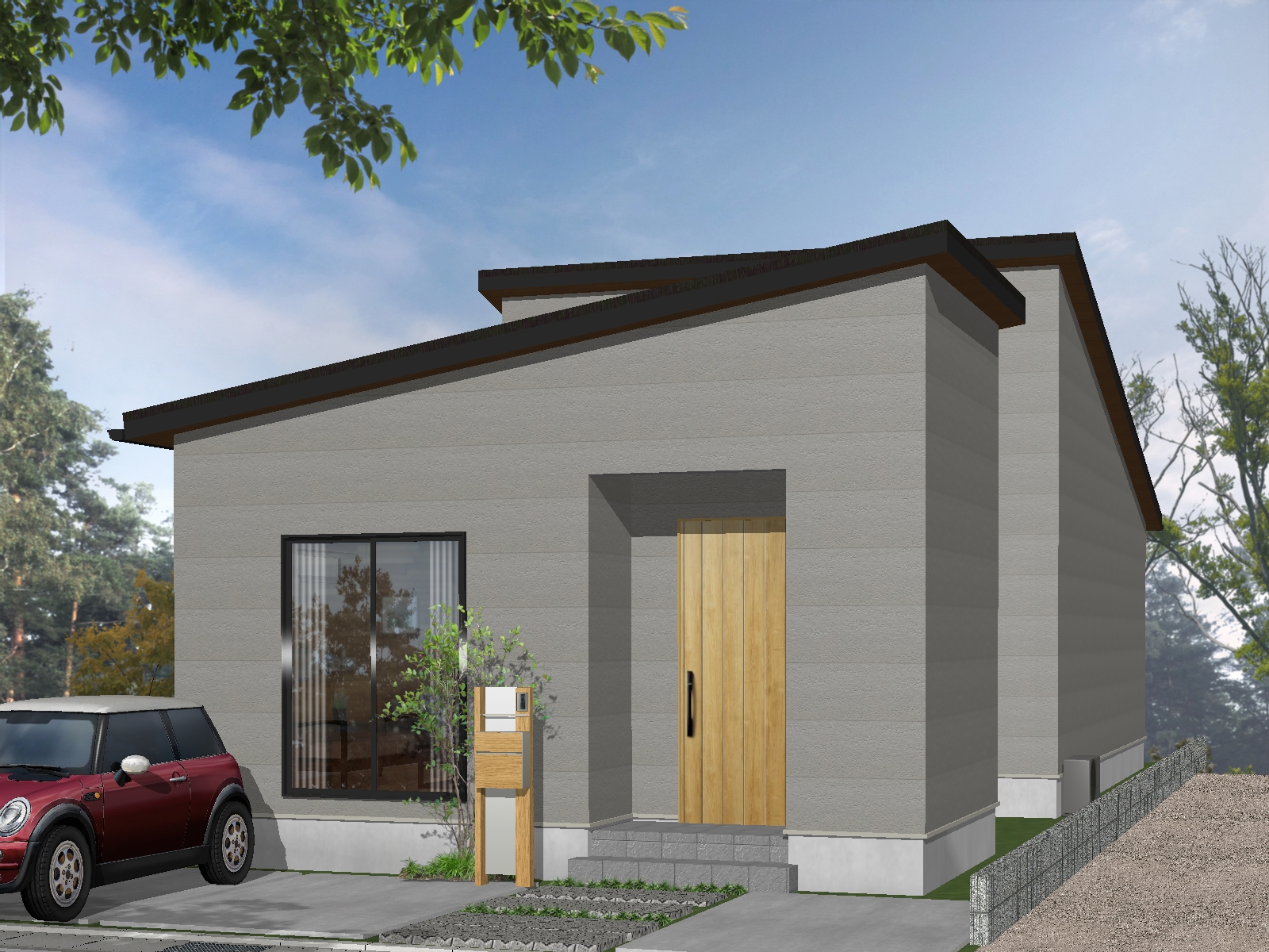 モデルハウス外観