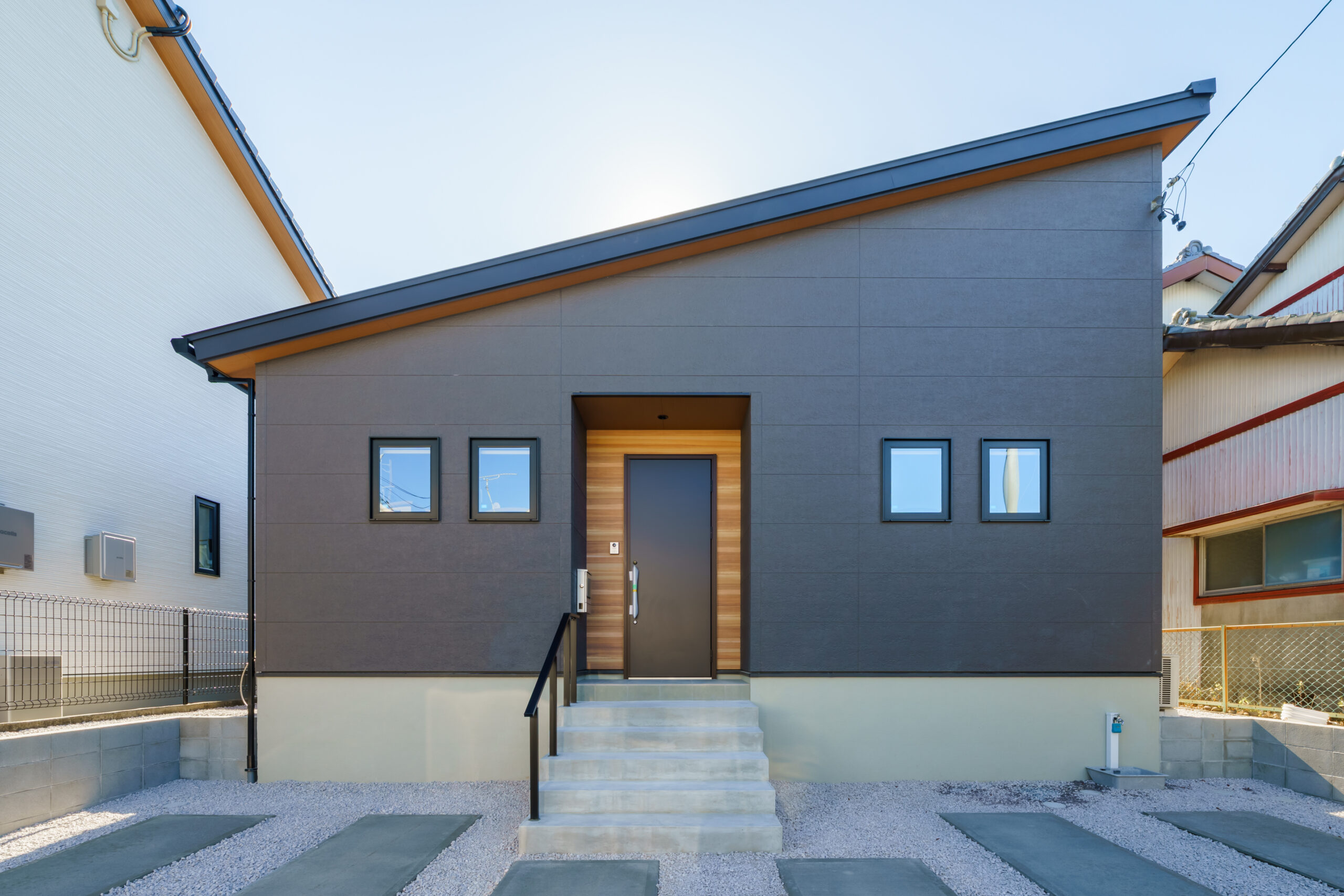 掛川市中央モデルハウス外観