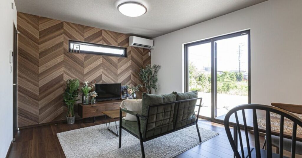 インダストリアルデザインの平屋