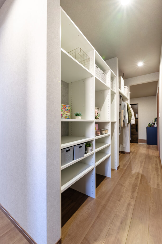 施工事例・ウォークスルークローゼット【愛知・半田店】