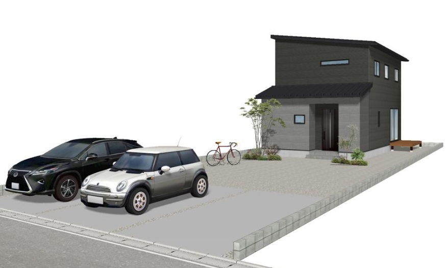 【2026年夏OPEN予定！】浜松市浜名区小松　ウッドデッキ×土間収納